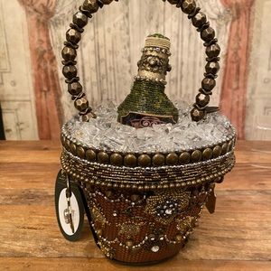 Mary Frances Champagne on Ice handbag